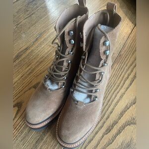 Brown Suede Women’s Boots